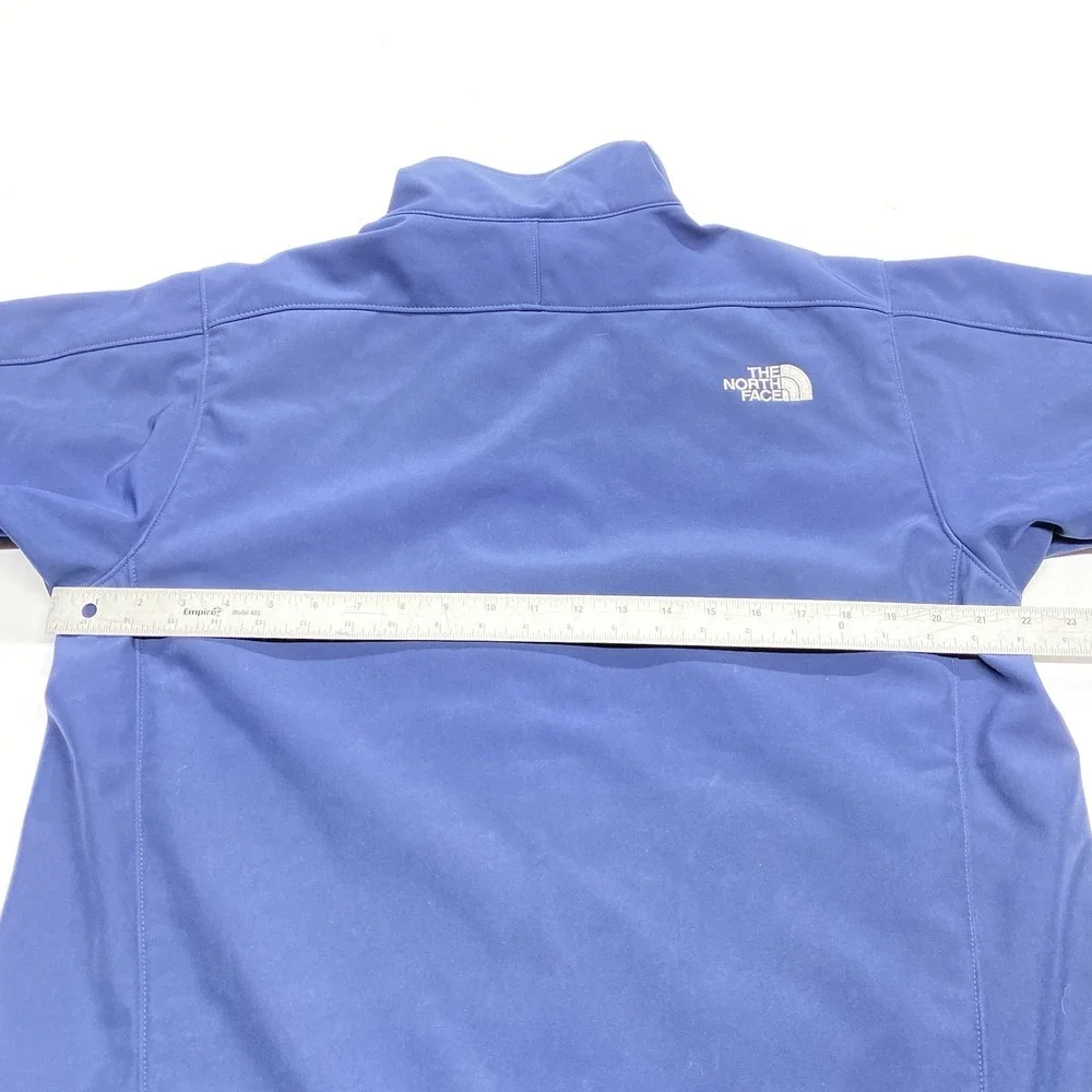 North Face Jacket Mens L Blue TNF Apex Softshell Outdoors Hiking Camping Active
